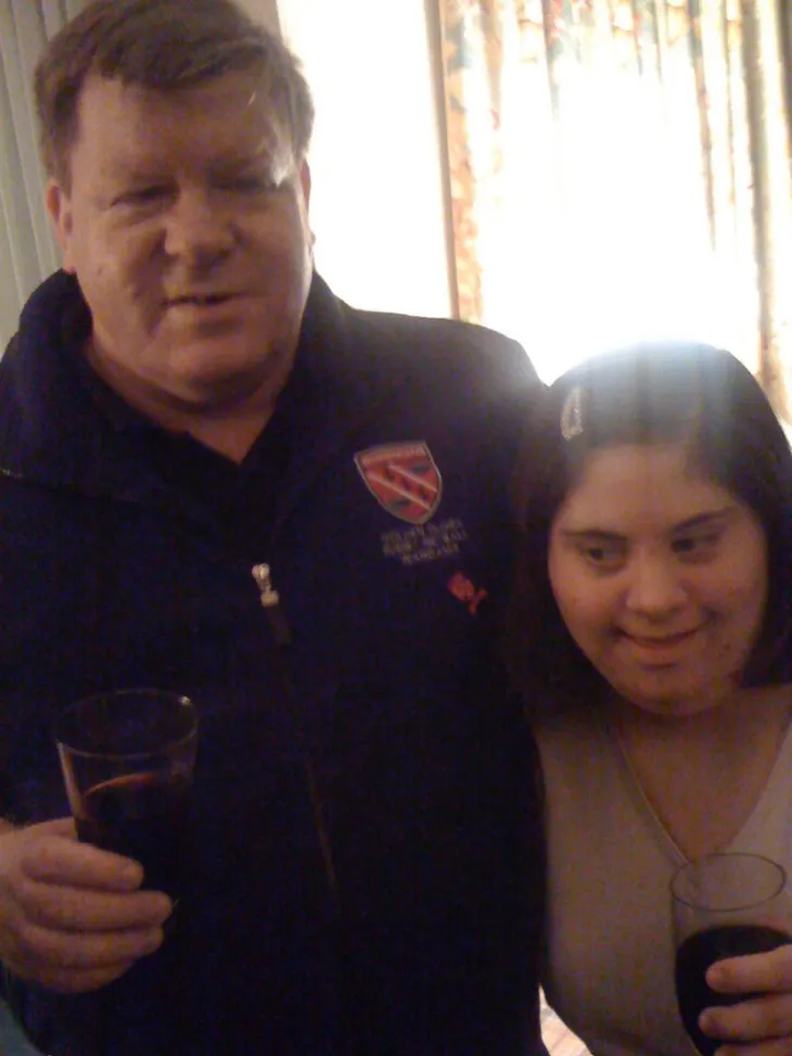 Mia Farah and Sir Robert Martin