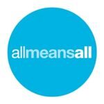 All Means All logo